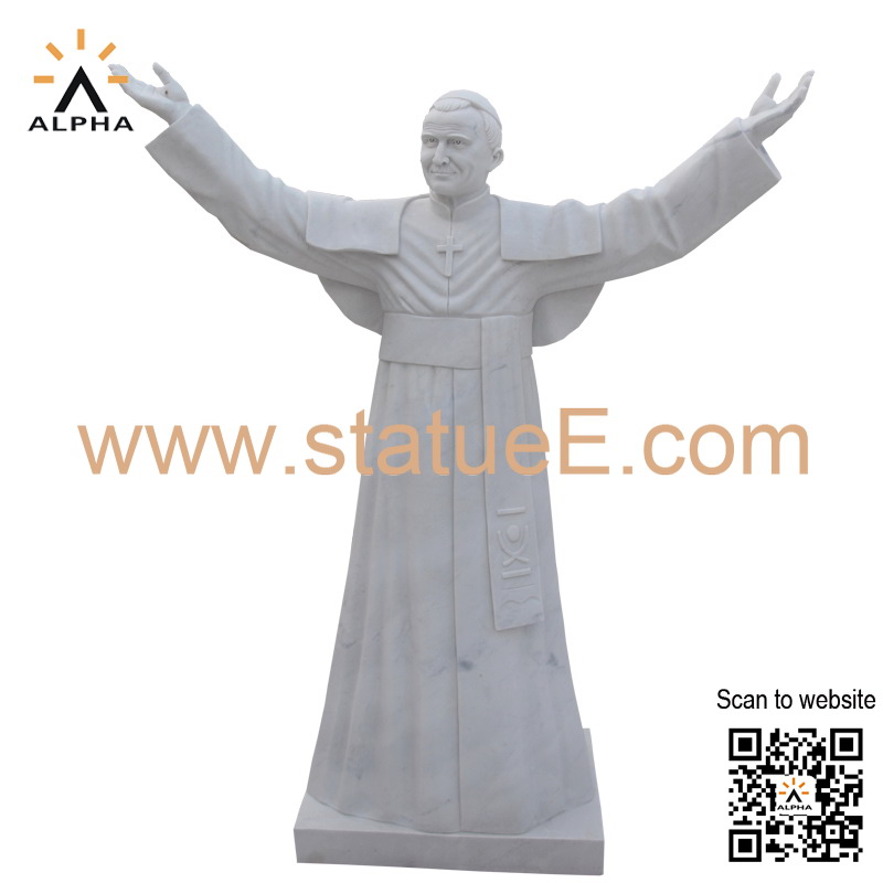 Pope John Paul statue